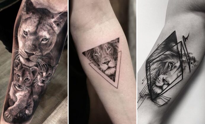 20+ Powerful Lion Tattoo Ideas Channeling Fearless Royalty