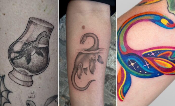 35+ Loch Ness Monster Tattoo Ideas Channeling Scottish Myth and Lore