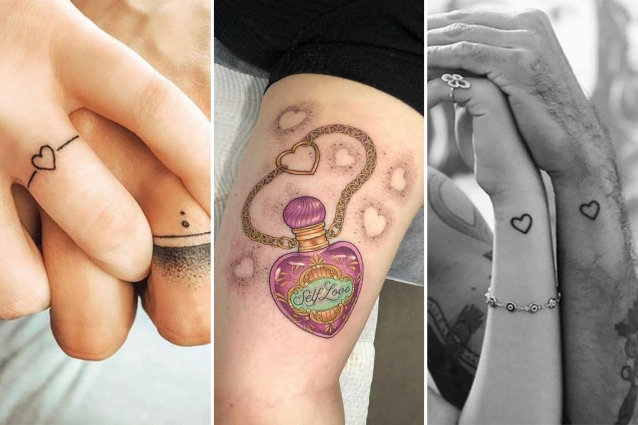 28+ Meaningful Love Tattoos Celebrating Deep Emotional Bonds Featured 3-Panel Lookbook Collage