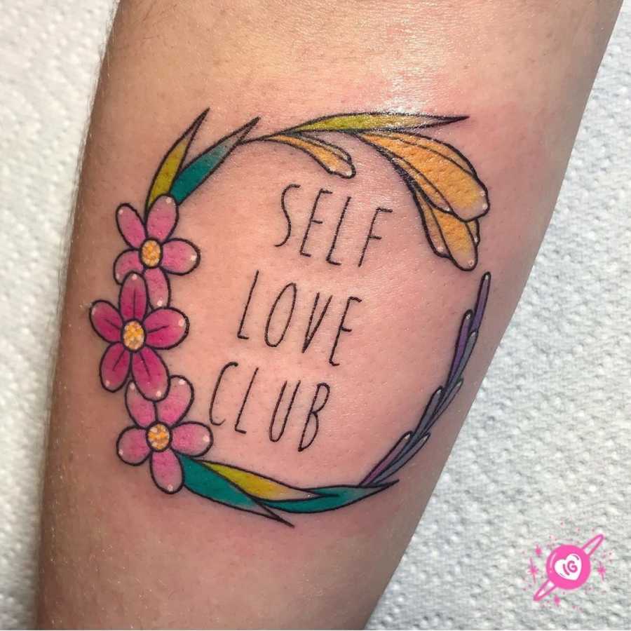 Join the Club Love Tattoo Tattoo on skin