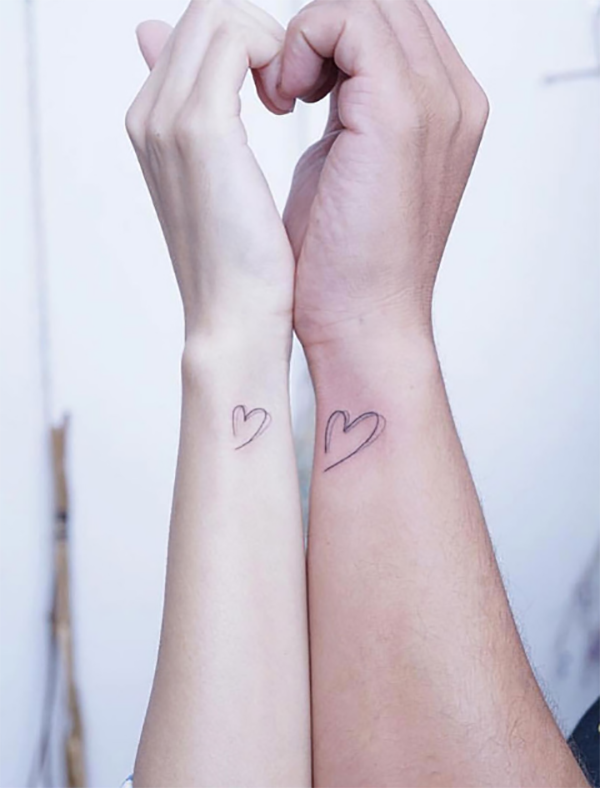 Wearing Your Heart on My Sleeve Love Tattoo Ideas Tattoo on skin