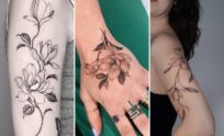 35+ Magnolia Flower Tattoo Ideas Radiating Southern Botanical Grace