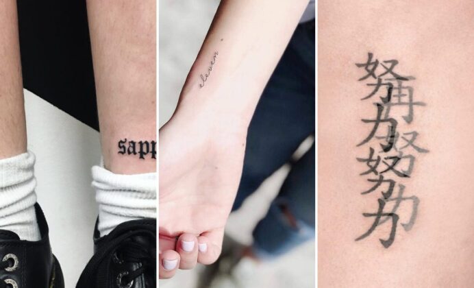 35+ One Word Tattoo Ideas Speaking Volumes With Minimalist Precision