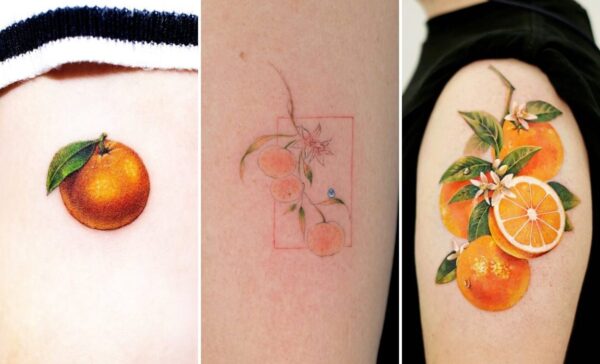 35+ Orange Tattoo Ideas Bursting With Sun-Drenched Citrus Radiance