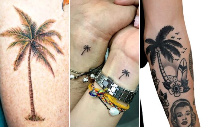 35+ Palm Tree Tattoo Ideas Channeling Pure Coastal Serenity