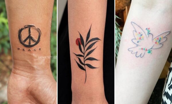 35+ Peace Tattoo Ideas Radiating Serene Harmony and Universal Hope