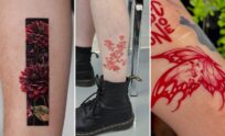 35+ Red Ink Tattoo Ideas Radiating Bold Chromatic Intensity