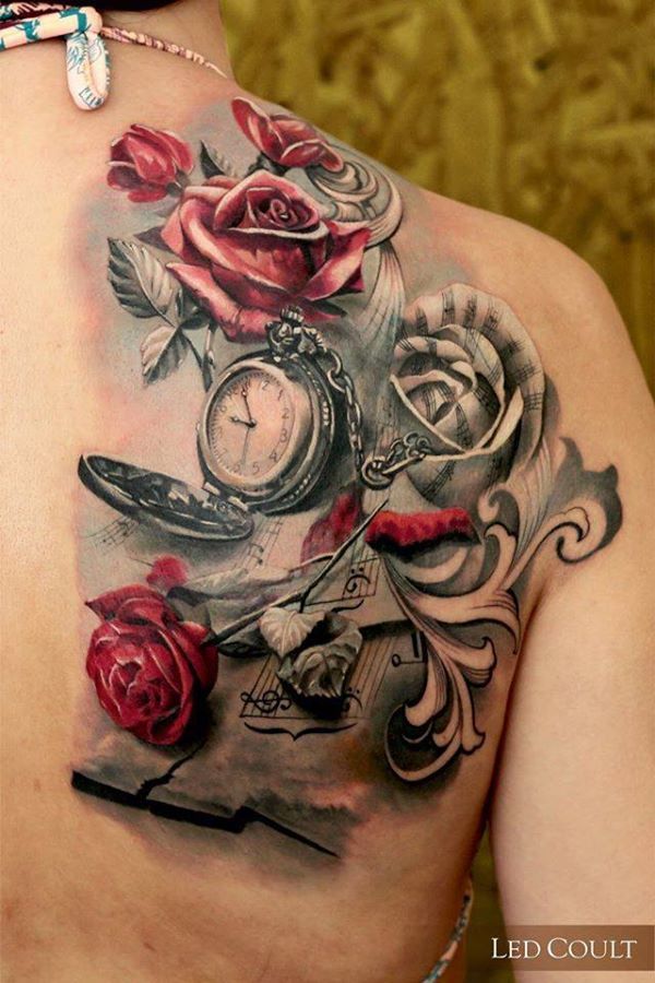 Led Coult Rose Tattoo rose tattoos