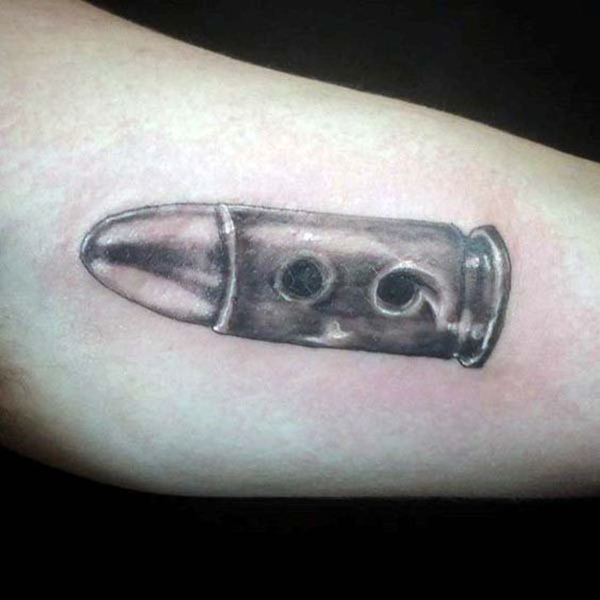 semicolon-tattoo-21 Tattoo on skin