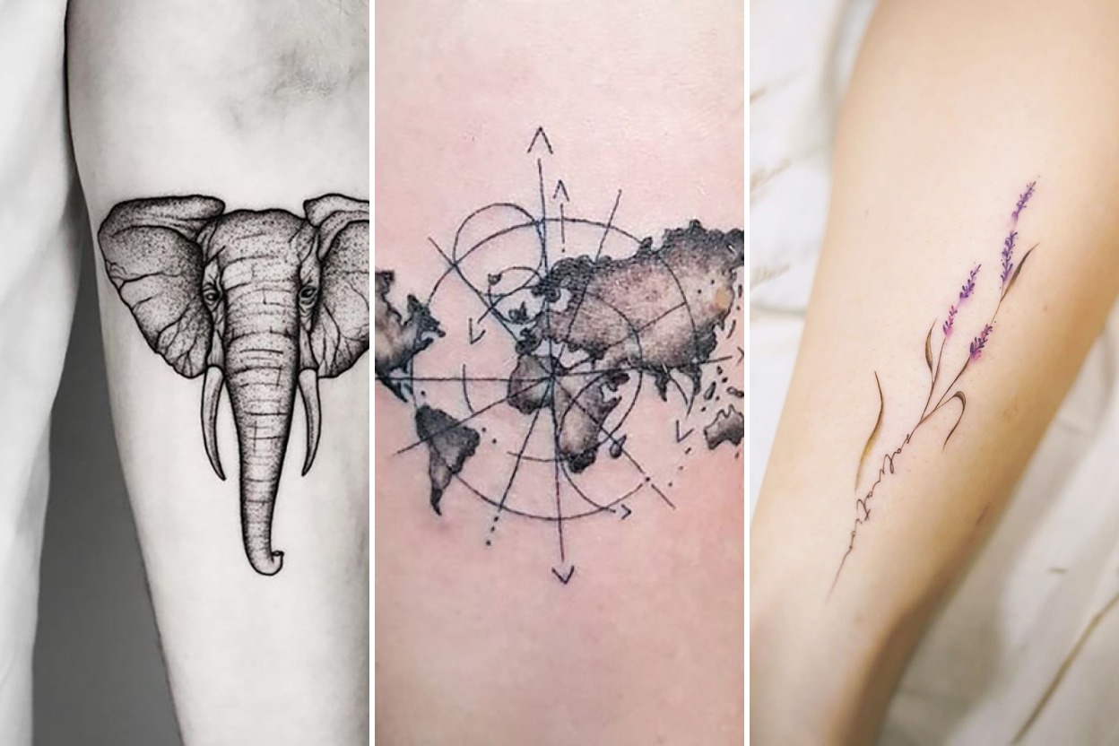 35+ Simple Tattoo Ideas Delivering Effortless Understated Elegance Featured 3-Panel Lookbook Collage
