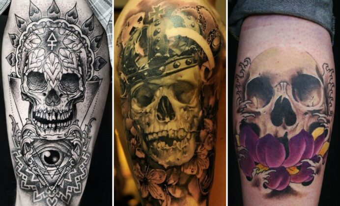 25+ Skull Tattoo Ideas Balancing Raw Edge and High Artistry