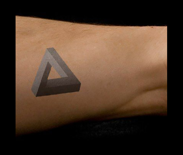 tiny tattoo Tattoo on skin