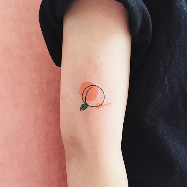 small tattoo Tattoo on skin