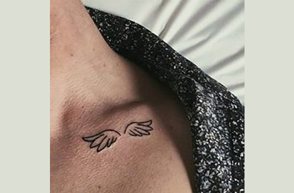 small tattoo Tattoo on skin