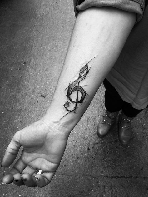 small tattoo Tattoo on skin
