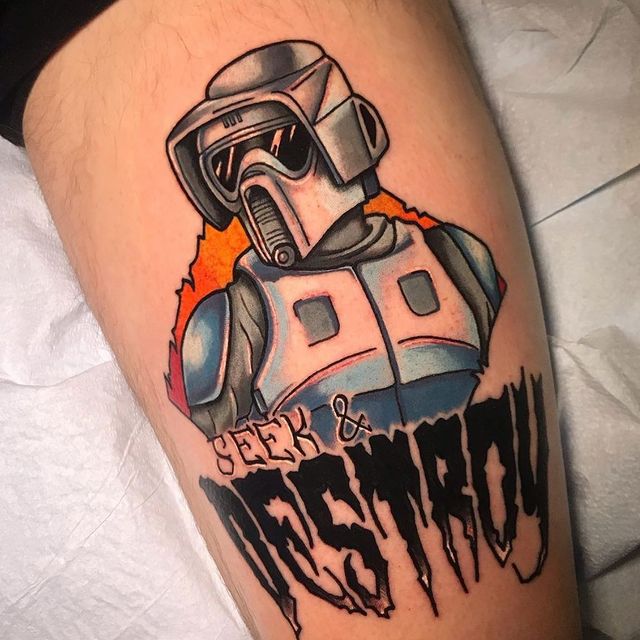 Tatooine Sunrise Star Wars Universe Tattoo star wars tattoos