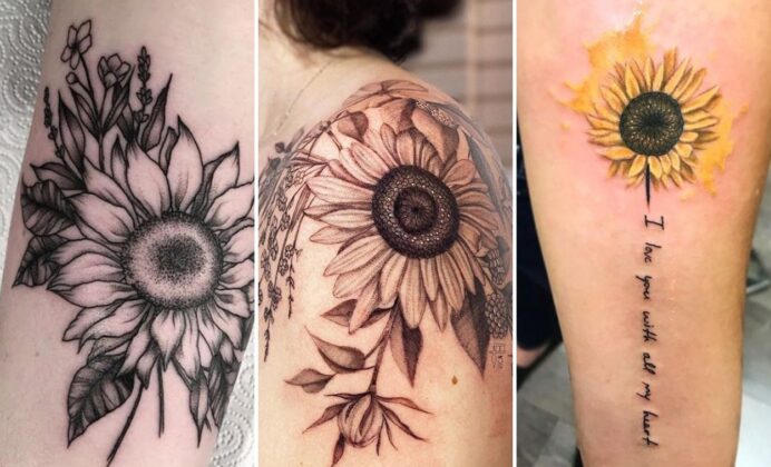 28+ Radiant Sunflower Tattoo Ideas Blooming With Warm Optimism