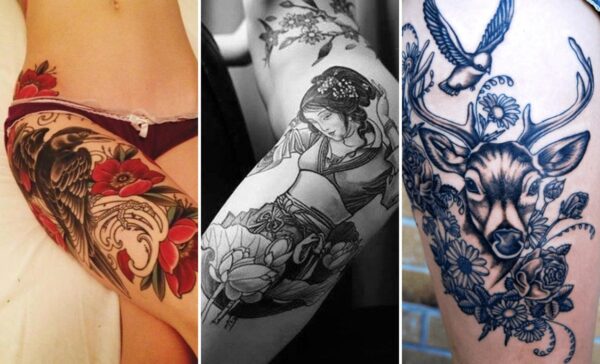 35+ Stunning Thigh Tattoo Ideas Tailored for Expansive Statement Ink