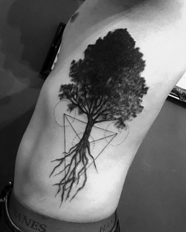 A Deeper Meaning Below the Surface Tree Tattoo Designs Tattoo on skin