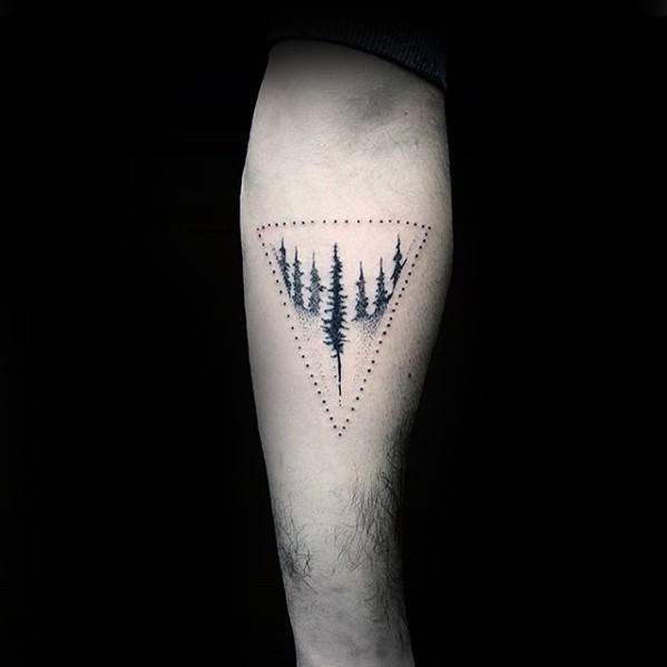 Wisdom and Whimsy in the Forest Tattoo on skin
