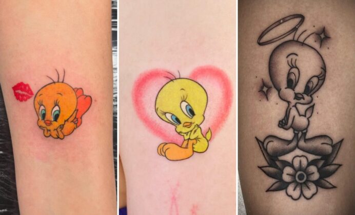 35+ Tweety Tattoo Ideas Channeling Whimsical Looney Tunes Charm