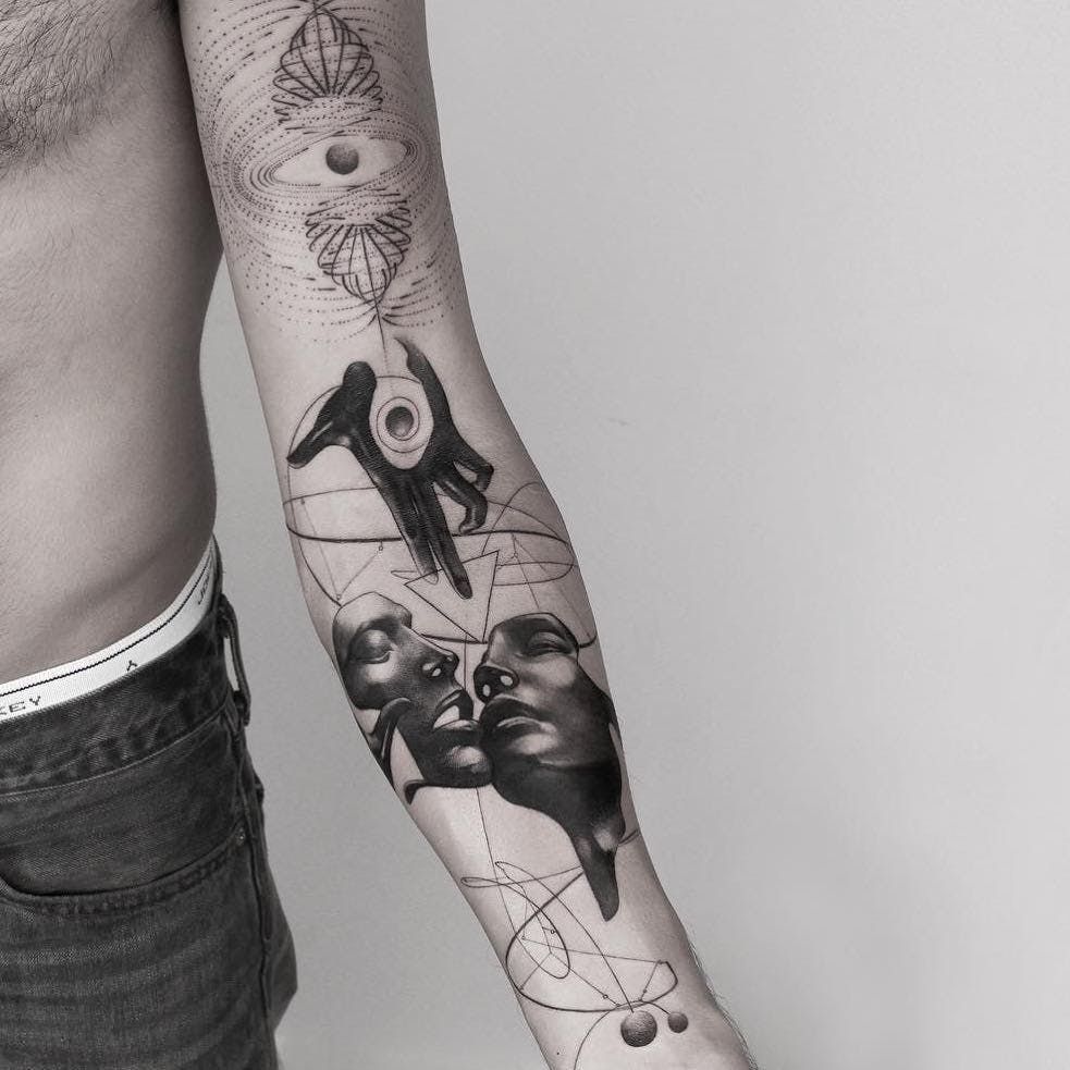 unique-tattoo-15 Tattoo on skin