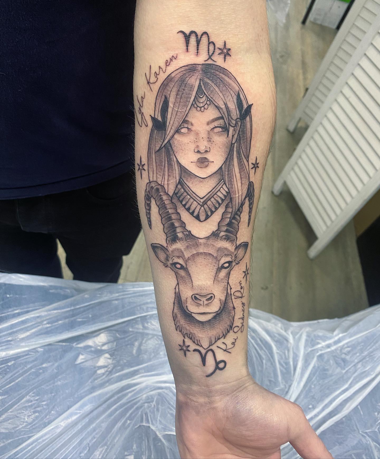Meaningful Small Virgo Tattoos For Females Tattoo on skin