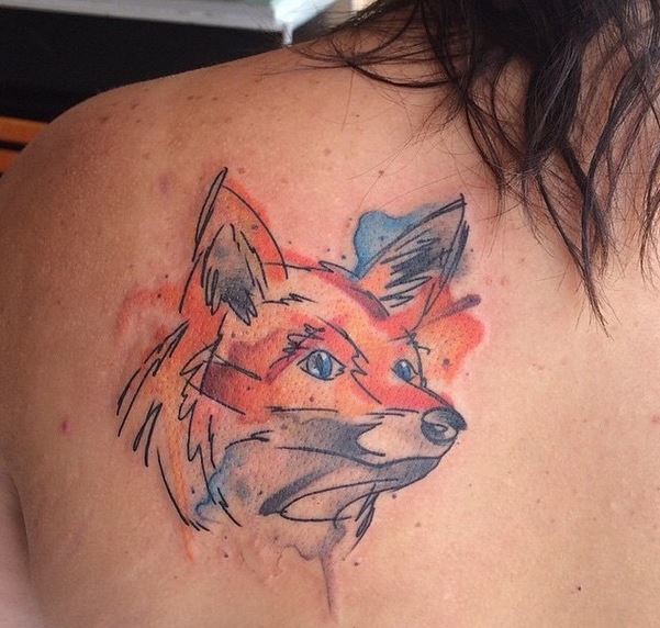 watercolor-tattoos-16 Tattoo on skin