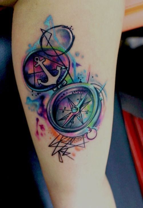 watercolor-tattoos-23 Tattoo on skin