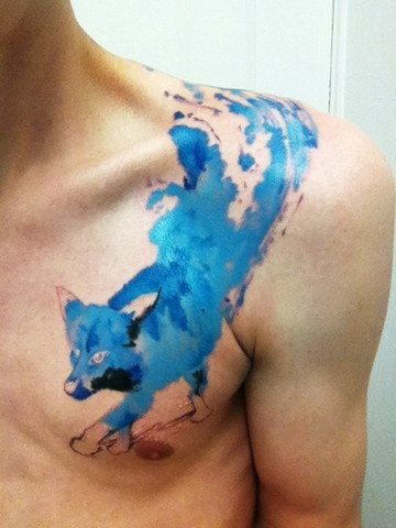 watercolor-tattoos-29 Tattoo on skin