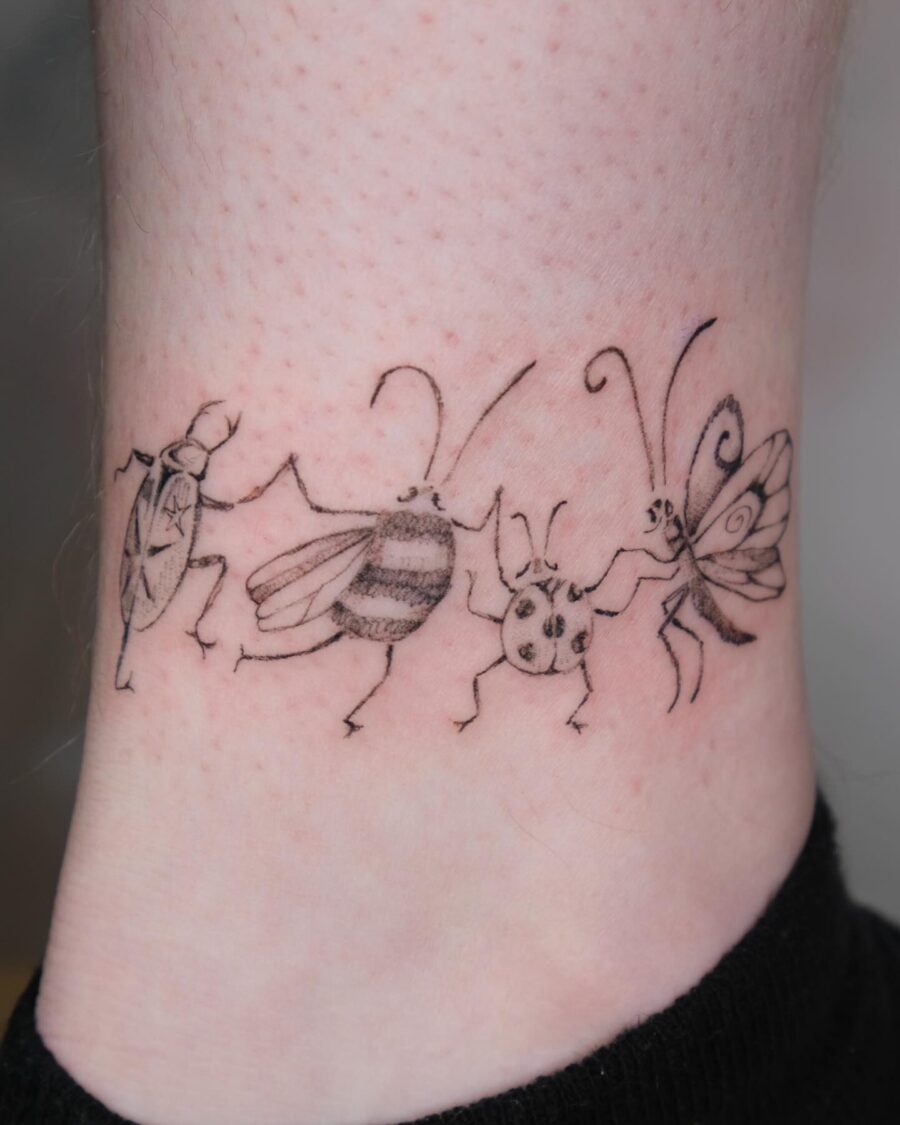 A Playful Tattoo Collection Tattoo on skin