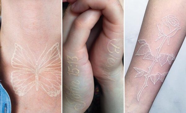 25+ Subtle White Ink Tattoo Ideas Glowing With Delicate Elegance
