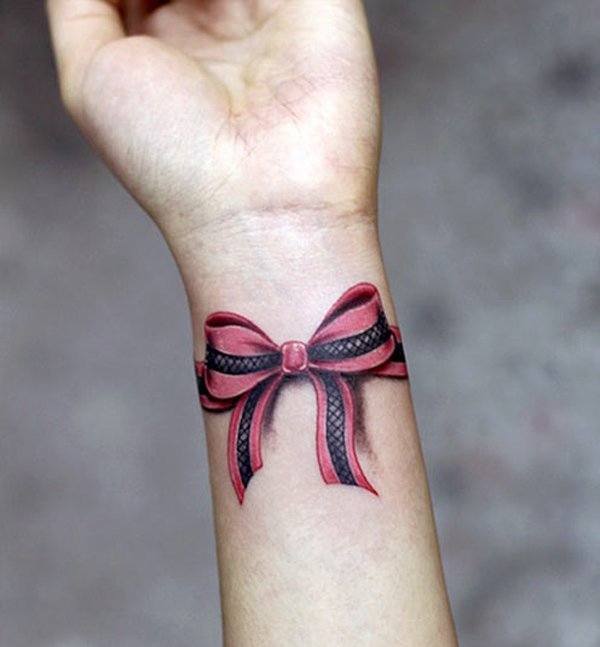 A knot wrist tattoo Tattoo on skin